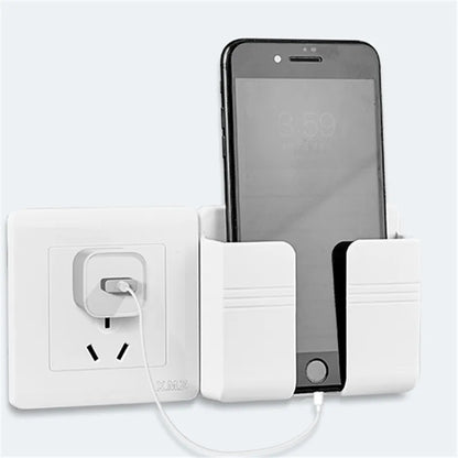 4Pcs Wall Mounted Storage Box Multifunction Punch Free  Organizer