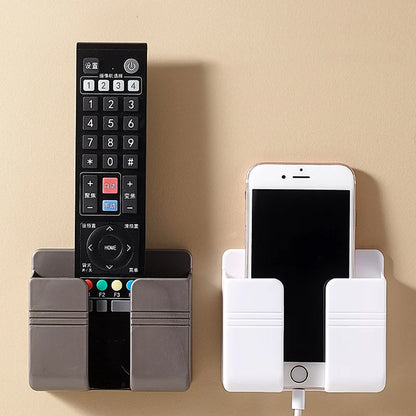 4Pcs Wall Mounted Storage Box Multifunction Punch Free  Organizer