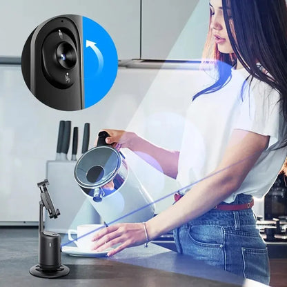 360 Auto Face Tracking Smart Gimbal Phone Holder Stabilizer